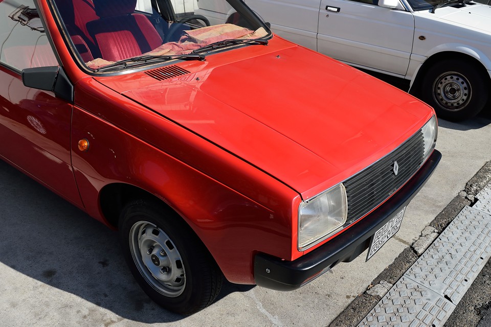 ボンネットにやや塗装の劣化が見られますが、個人的には丁度いい感じではないかと…。