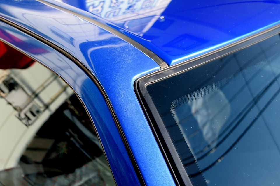 塗装で気になるところ
その2：右Aピラー上部