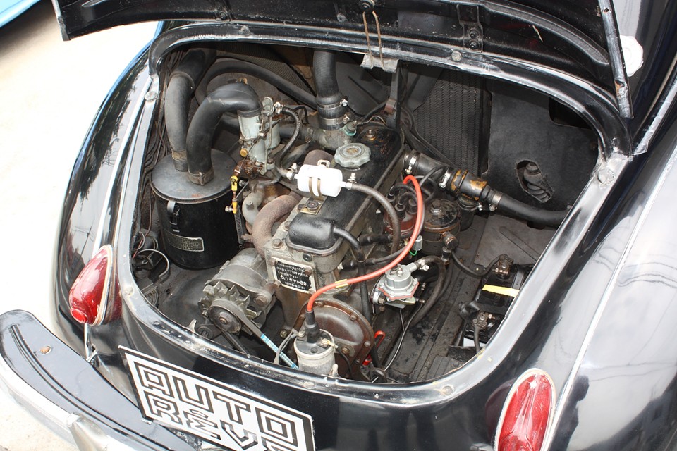 これまた年期の入ったエンジンですが、見た目とは裏腹に調子はすこぶる良好！