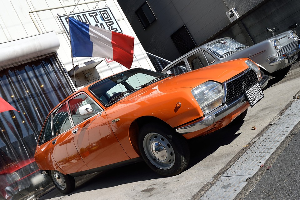 もはや仕様を超えた、オンリーワンなGS・・・名付けて「シトロエンGSクラブ・オランジュ・ポップ・アバンギャルド！」