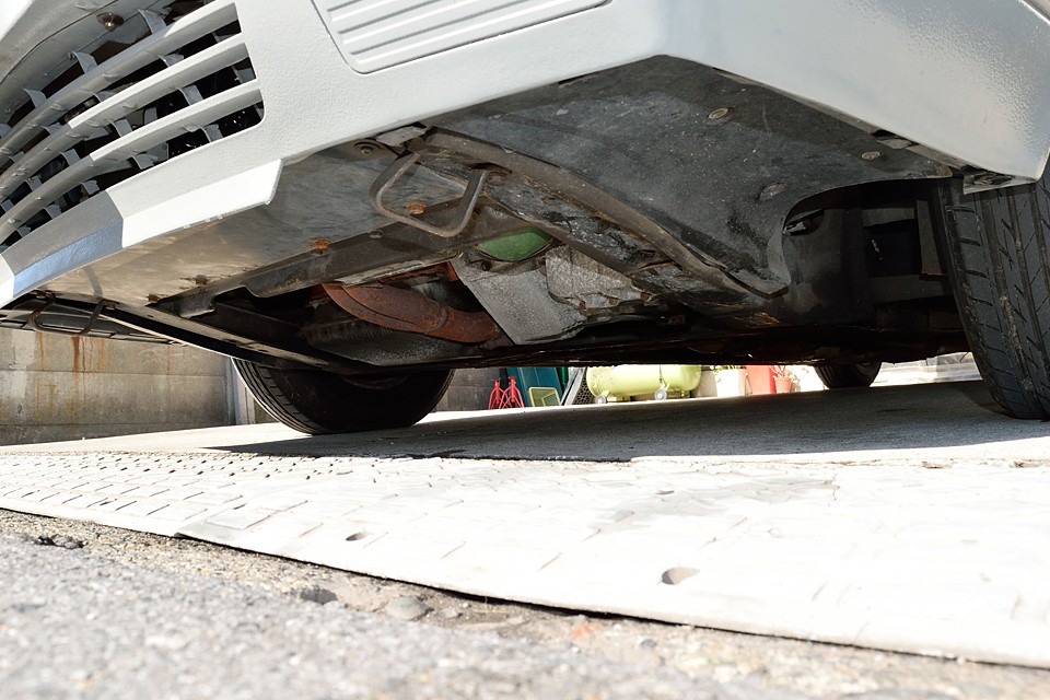 車体前方下廻り。ちゃんと乾いてます！（笑）