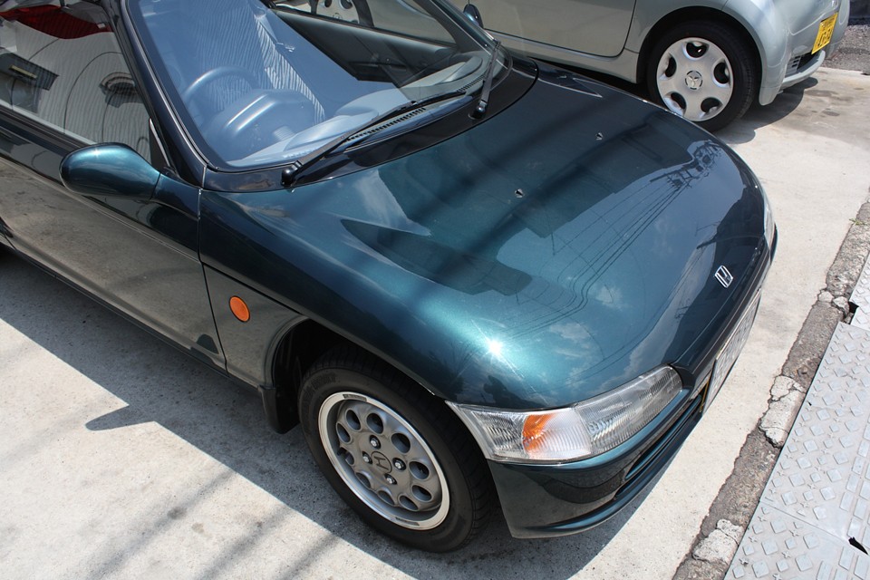 塗装状態はご覧の通り！コーティングとかはしてないみたいですが、この輝き！
どれだけ大事にされてきたんでしょうねぇ。