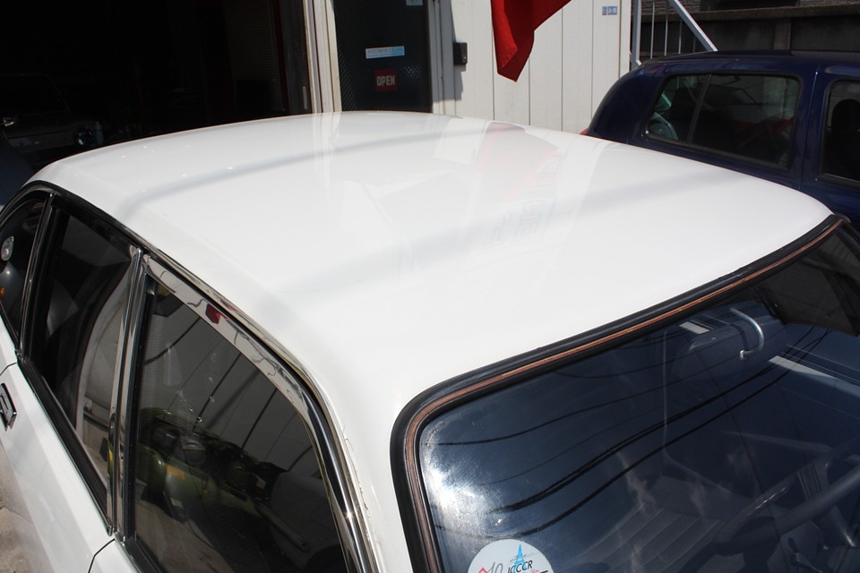 もちろんルーフもこの通り！素晴らしい〜！