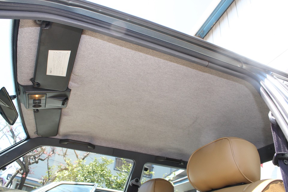 天張りも小汚れがありますが、これなら全然OKですね！シミとかないから雨漏りも大丈夫みたいで〜す。