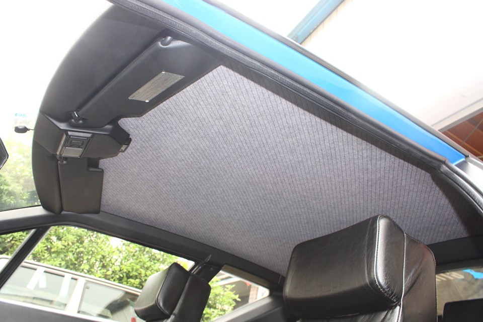 ウィンドウ上部のガーニッシュとバイザーの一体感のあるデザイン！恐るべしガンディーニ！