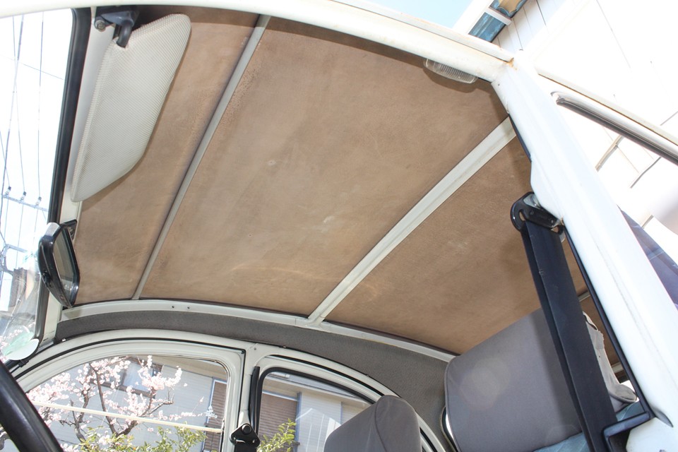 幌もそれなりに汚れが…味と言えば味ですが。