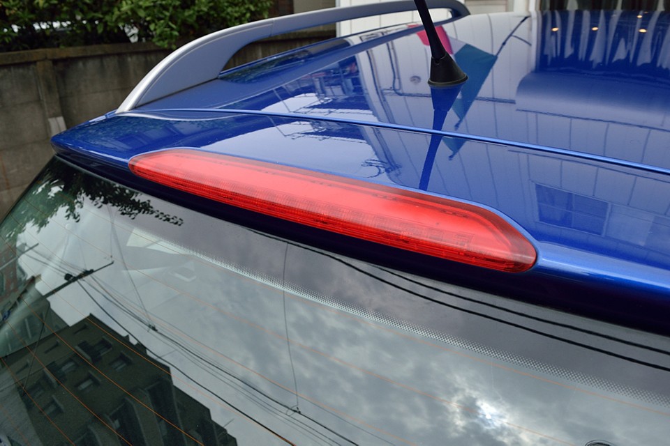 ハイマウントストップランプは安全上も、リアデザイン上もポイント高し！