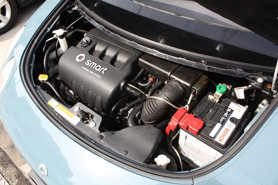 エンジンの開発は三菱で、コルトにも採用されている信頼性バッチリのエンジン！