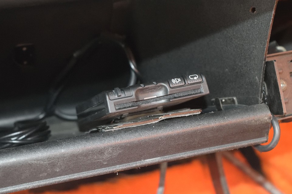 もちろんETCも装備！左ハンドル車には必須ですね。