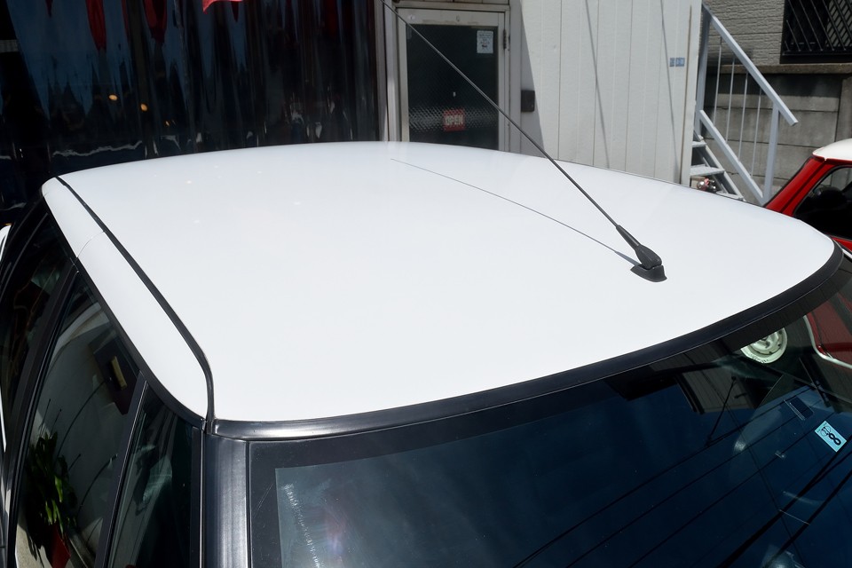 クリア塗装も若干の劣化はありますが、剥げとかはありません。水洗いだけでこの状態に！