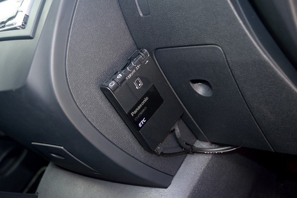 もちろんETCも装備！もはや必須ですよね。