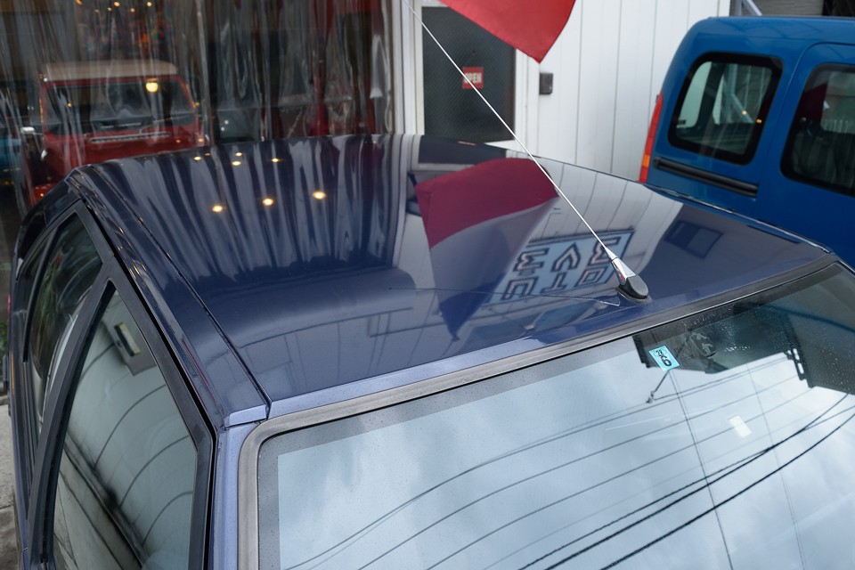 ルーフ塗装もツヤがあって・・・うっ、感動の涙が・・・（笑）