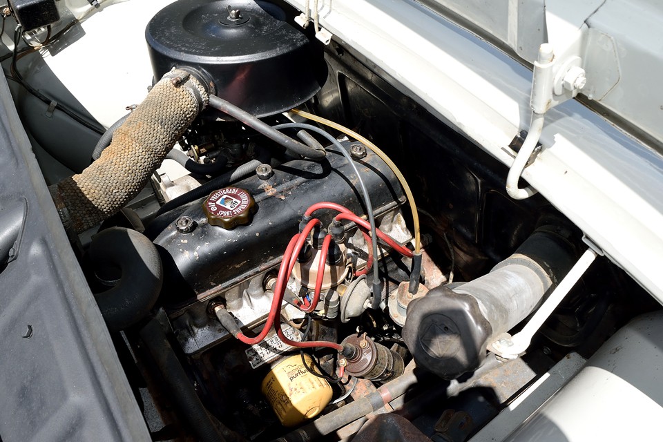 同じ1108ccのキャトルのエンジンに比べてもかなりのパワーアップを図ったType688エンジンは、OHVエンジン特有の数字以上にトルクフルな感じでドライビングも楽しいのです！