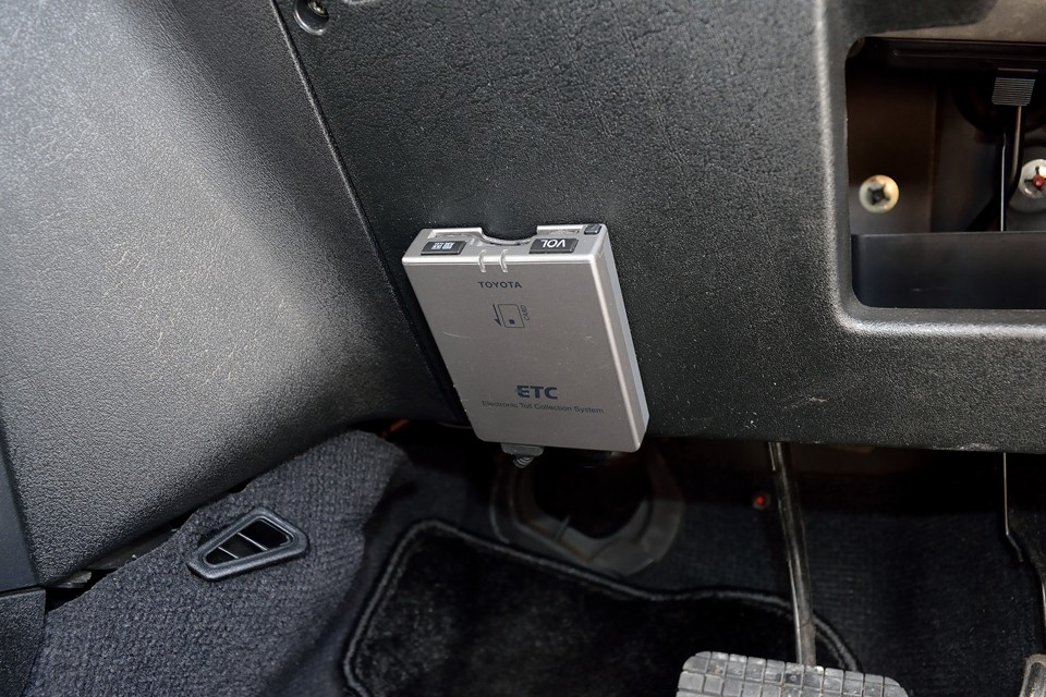 そしてもちろんETCも装備！もはや必需品なのです。