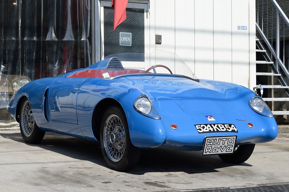 1953（昭和28）年式ルノーバルケッタ(Renault Barquetta)、4CVと同じR1062のモデルナンバーを持つ、4CVベースのヒストリックレーシングカー！ゴルディーニでもアルピーヌでも無く、ルノーの名を冠した唯一無二の存在！