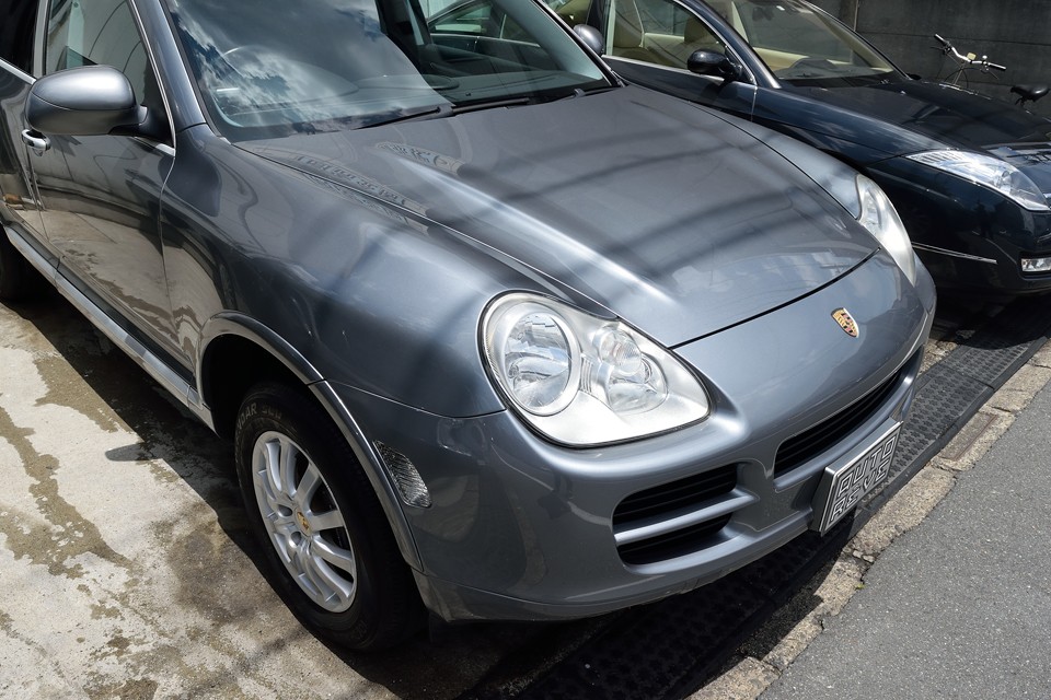 塗装はご覧の通り、色褪せやクリア劣化は無く、ツヤっとした、とても良い状態です。