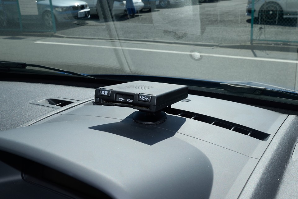 ETCももちろん装備。音声案内タイプです。