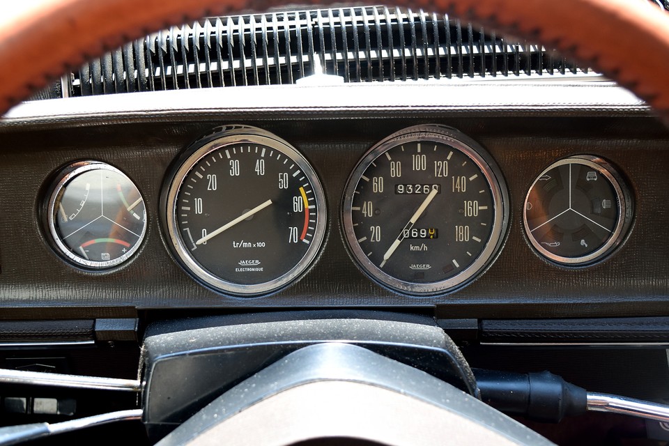 現在、オドメーターはご覧の数字ですが、旧車のため走行不明とさせていただきました。