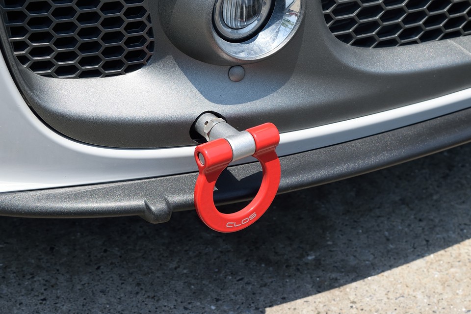 こういうアイテムがそそりますねぇ～。グレーのボディに、いいアクセントになってます！