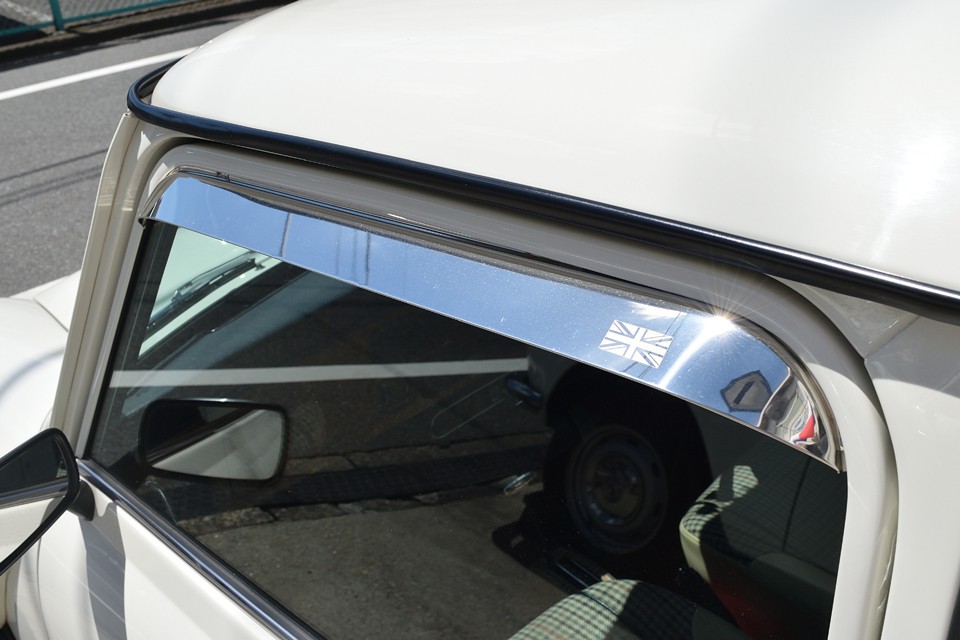 ミニってメンテナンスや修理のための部品はもちろんですが、こんなアクセサリー部品まで豊富にあるのがいいところ！