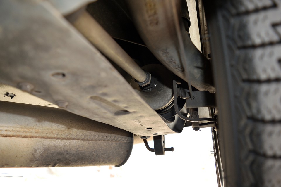 そしてミニでは定番の乗り心地改善のためのカスタム・・・っていうより、日常的に使用するのであれば、これはもはや必須とも言えるハイローキットを前後に装備！