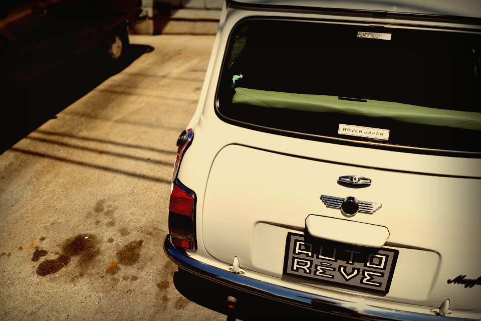 挙げればキリがないほど出てくるその素晴らしさ・・・不完全だけど魅力がはるかに上回るのがミニなのです。