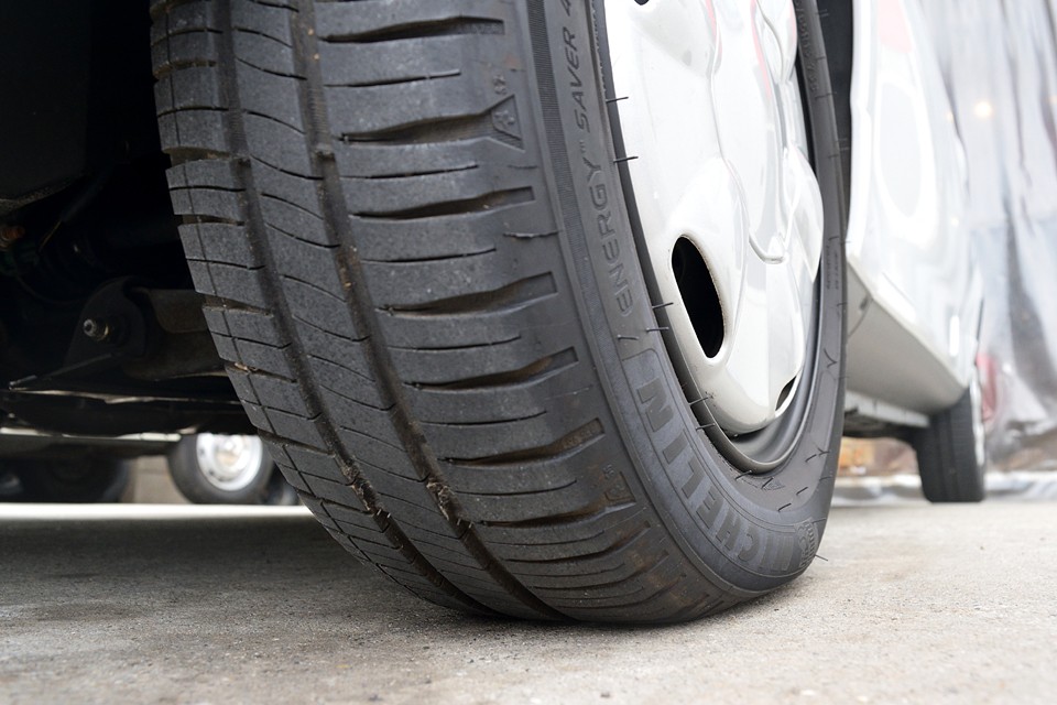 残山もご覧の通りタップリ！8分山というところでしょうか。当分交換の必要はありませんね。