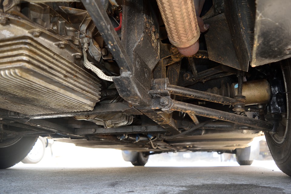 一度サビ塗装等を含め、すべて仕上げて、その後少し時間が経過した。と言う感じですね。表面い薄くサビは散見されますが、強度を損なうような酷いサビはありません。